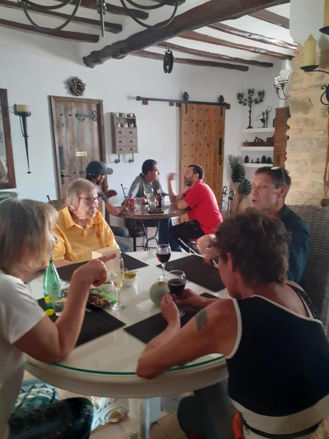 Castell De Castells Casa Blanca B&B 외부 사진